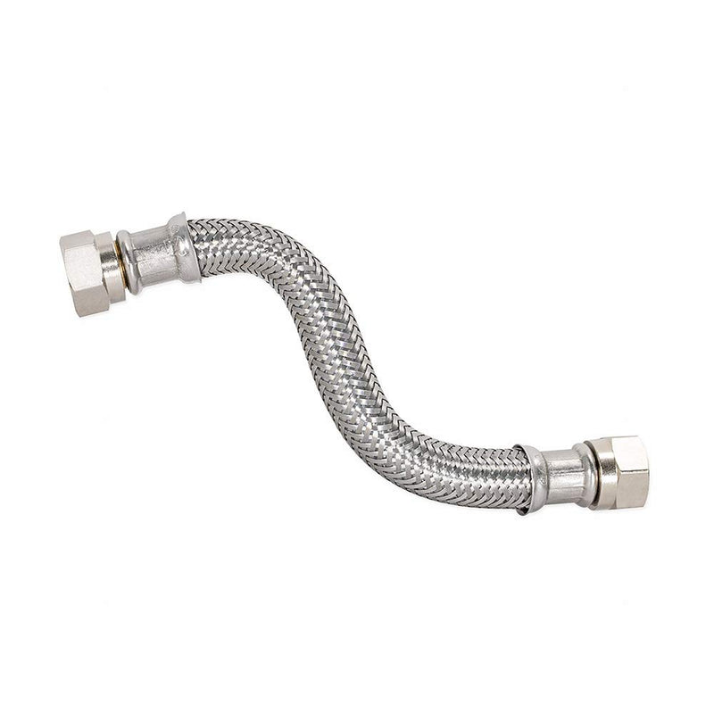Eastman 48141 Flexible Faucet Connector Supply Line, Braided Stainless Steel, Widespread Faucet, 3/8-Inch Compression inlet X 3/8-Inch Compression Outlet, 6-Inch Length - NewNest Australia