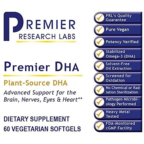 Premier Research Labs DHA - (60 Capsules) - NewNest Australia