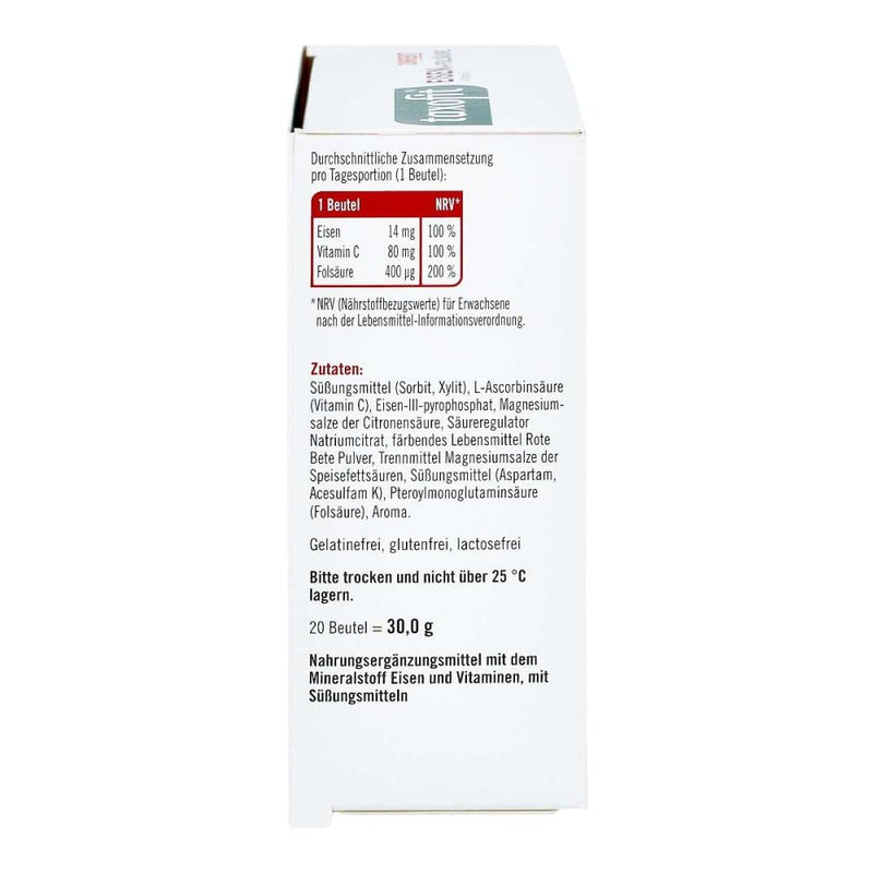 Taxofit iron + folic acid direct granules 20 pieces - NewNest Australia