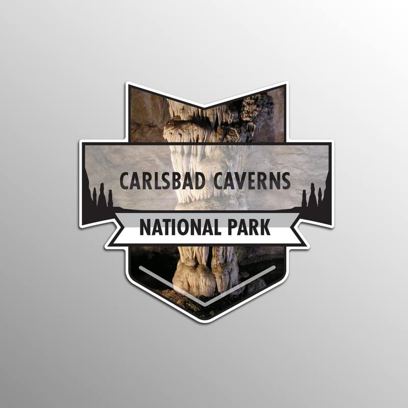 Carlsbad Caverns National Park Magnet | 4.7-Inch by 4.5-Inch | 2-Pack | 30 MIL Heavy Duty Magnetic Material | MPD921 - NewNest Australia