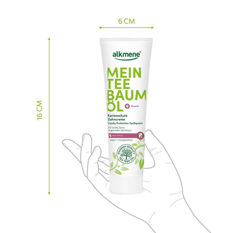 Alkmene My Tea Tree Oil Caries Protection Toothpaste 100 ml - NewNest Australia