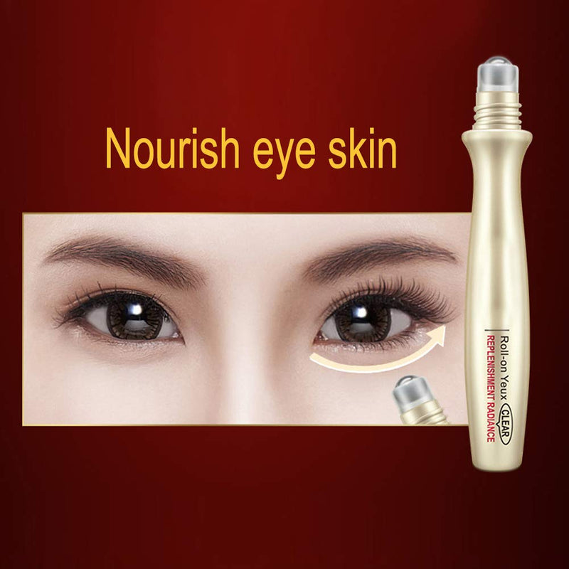 15ML Eye Care Cream, Eye Serum Eye Roller for Sensitive Skin Rapid Anti Wrinkle Dark Circles Removal Moisturizing Firming Skin - NewNest Australia