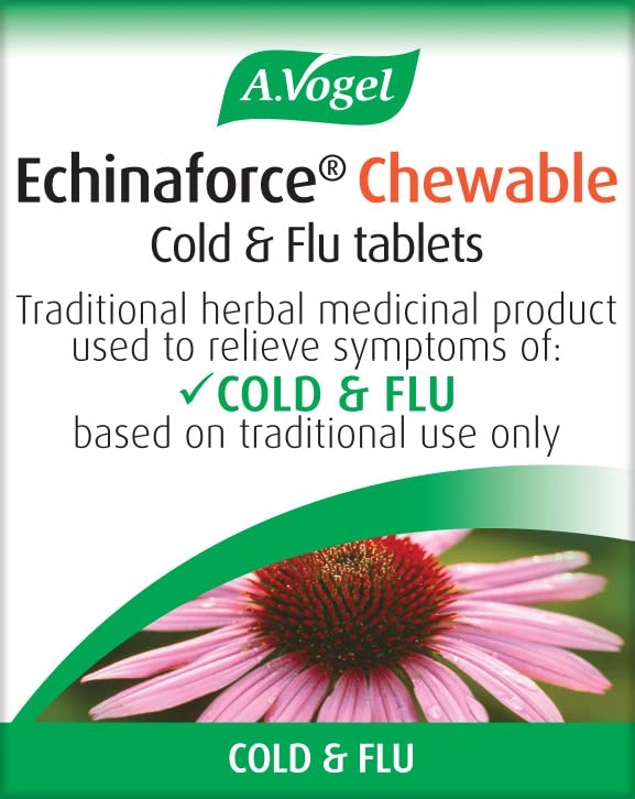 A.Vogel Echinaforce Chewable Cold & Flu Tablets | Relieve Cold & Flu Symptoms | Extracts of Fresh Echinacea | 40 Tablets 40 Count (Pack of 1) - NewNest Australia