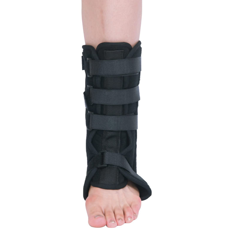 Ankle Brace for Men Women Adjustable Ankle Support Tendonitis Compression Wrap Plantar Fasciitis Foot Strap Postoperative Plate Support for Tendon Fractures Leg Sprains Achilles Post Surgery Recovery L - NewNest Australia