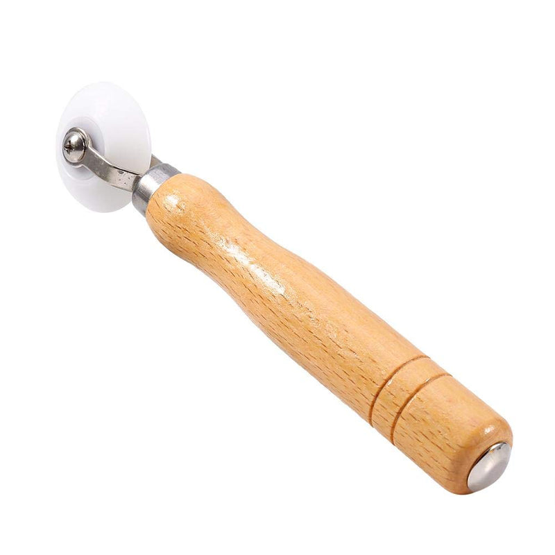 Yosoo Internal External Corner Wallpaper Seam Roller Natural Wood Handle Seamed Home Wall Paper Decorating Hand DIY Tool - NewNest Australia