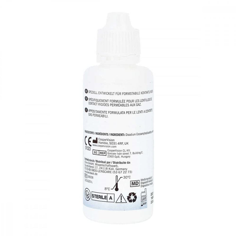 LENSCARE hard lens cleaner for dimensionally stable lenses 60 ml - NewNest Australia