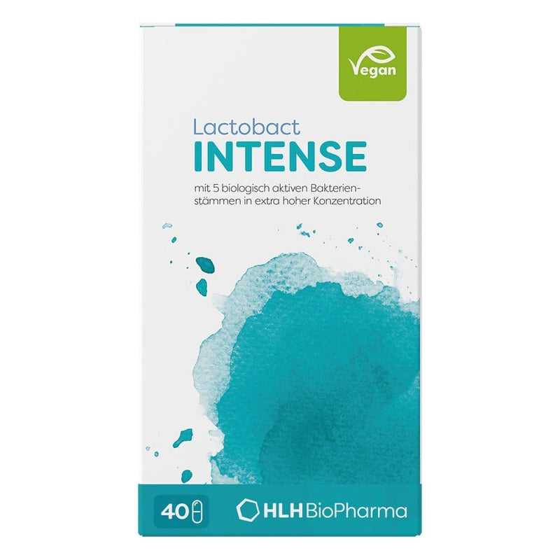 Lactobact Intense gastric juice-resistant capsules 40 pieces - NewNest Australia