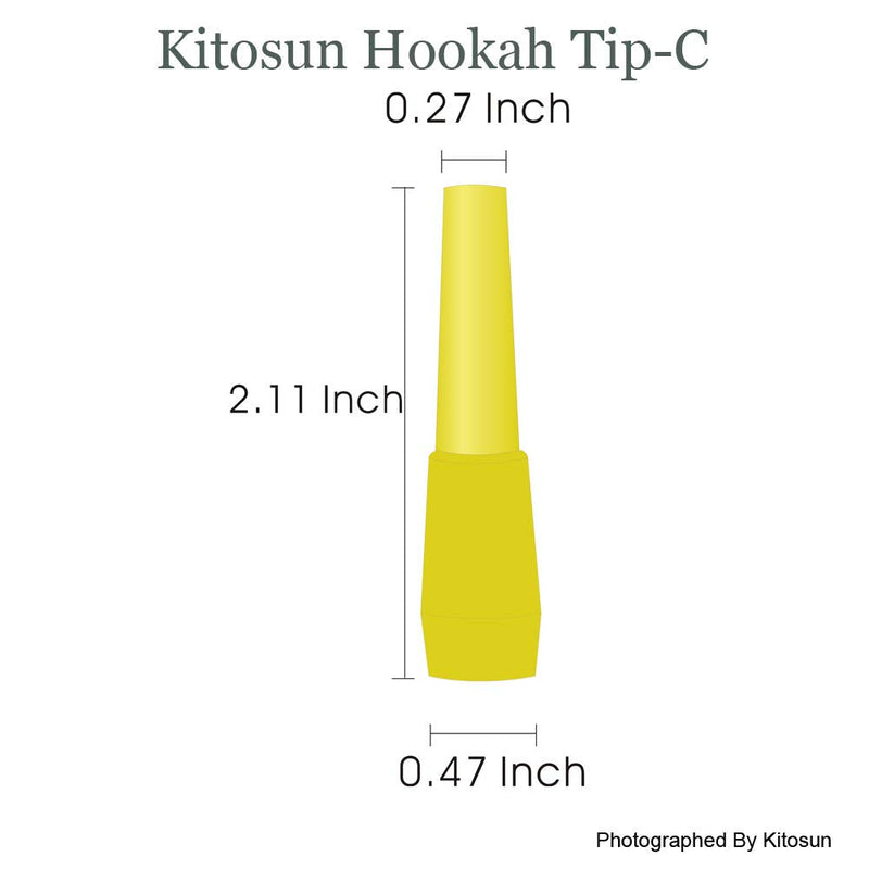 Hookah Tips Disposable Hookah Mouth Tip Individual Wrapped Mixed Colors Male Hookah Hose Mouth Pieces Fit for Most Hookah Mouthpiece Handles Made of BPA-Free Plastic - No Burrs (Pack of 100 Tips-C) - NewNest Australia
