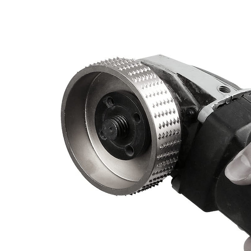 Szliyands Wood Carving disc,Grinder Wood Tungsten Carbide Grinding Wheel Grinder Shaping Disc Bore Wood Sanding Carving Tool Woodworking Angle Grinder Attachment (Silver) Silver - NewNest Australia