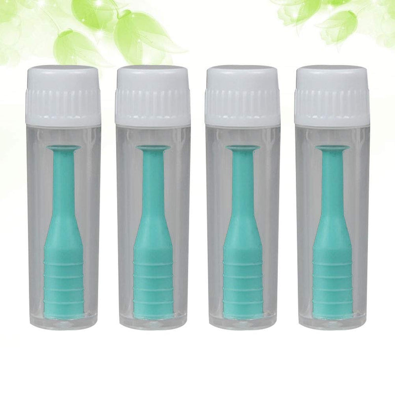 Healifty Lens Suction Contact Lens Inserter Remover Suction Stick with Bottle for Travel Home Use 4pcs (Green) - NewNest Australia