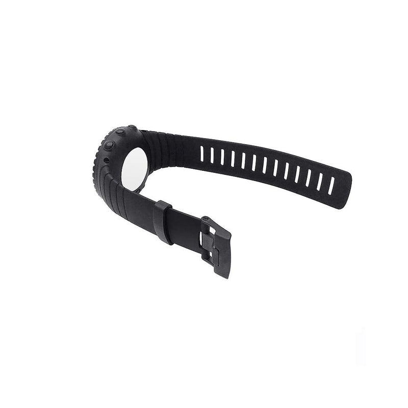 Sencato Watch Bands Compatible with Suunto Core, Classic Soft Rubber Replacement Wrist Strap for Suunto Core Smart Watch（A/B Style Available Select）Black A-Black - NewNest Australia