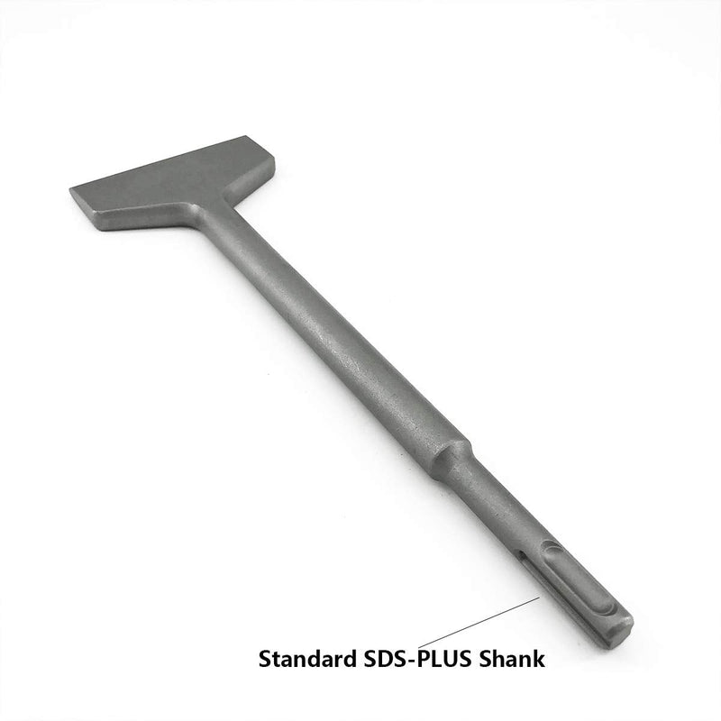 SPKLINE 3 Inch Wide Tile & Thinset Scaling Chisel SDS-Plus Shank 3" x 10" Thinset Scraper Wall and Floor Scraper Works with All Brands of SDS-Plus Rotary Hammers and Demolition Hammers - NewNest Australia