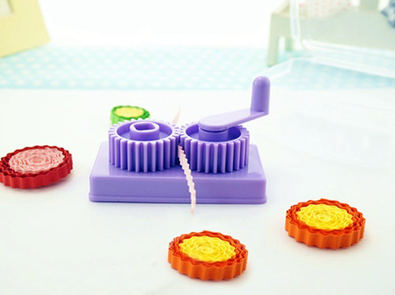 Cuziss Purple Hand-Operated Quilling Crimper, Paper Slip Wave Shape Making Tool DIY Making Tool, Quilling Tool with Little Storage Case - NewNest Australia