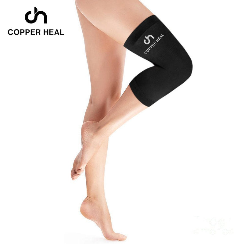 COPPER HEAL Knee Compression Sleeve - BEST Medical Recovery Knee Brace GUARANTEED with Highest Copper Infused Content to Support Stiff Sore Muscles and Joints, Meniscus Tear & Patella Stabilizer Strap M - NewNest Australia