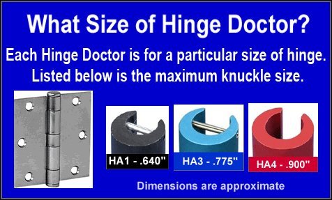 The Hinge Doctor HA1 For Commercial Hinges by Gkl Products - NewNest Australia