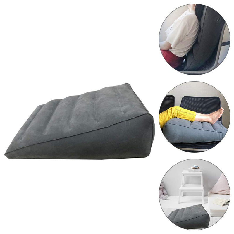 Healifty Inflatable Wedge Pillow Triangle Portable Bed Wedge Leg Rest Lifter Cushion Pillow for Post- Surgery Pain Relief Foot Ankle Injury Sleeping Travel Trip - NewNest Australia