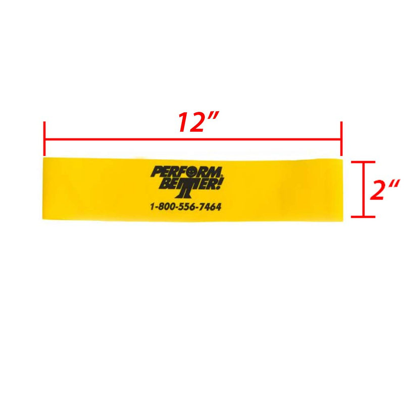 Perform Better Mini Band g) Set of 10 - 12x2 - NewNest Australia