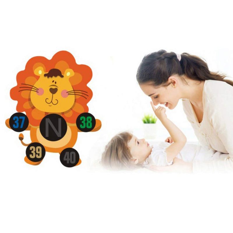 Tianbi 6pcs Forehead Head Strips Baby Head Thermometer Cartoon Forehead Thermometer Sticker Infant Fever Thermometer Body Temperature Test - NewNest Australia