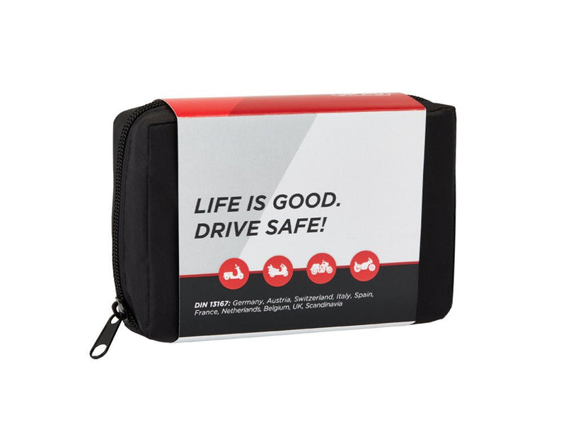 Golab Motorcycle First Aid Set, Small And Compact, First Aid Bag, According To Din 13167 With High-Visibility Jacket, Suitable For All European Countries (Austria, Switzerland, Italy, Germany Etc.) - NewNest Australia
