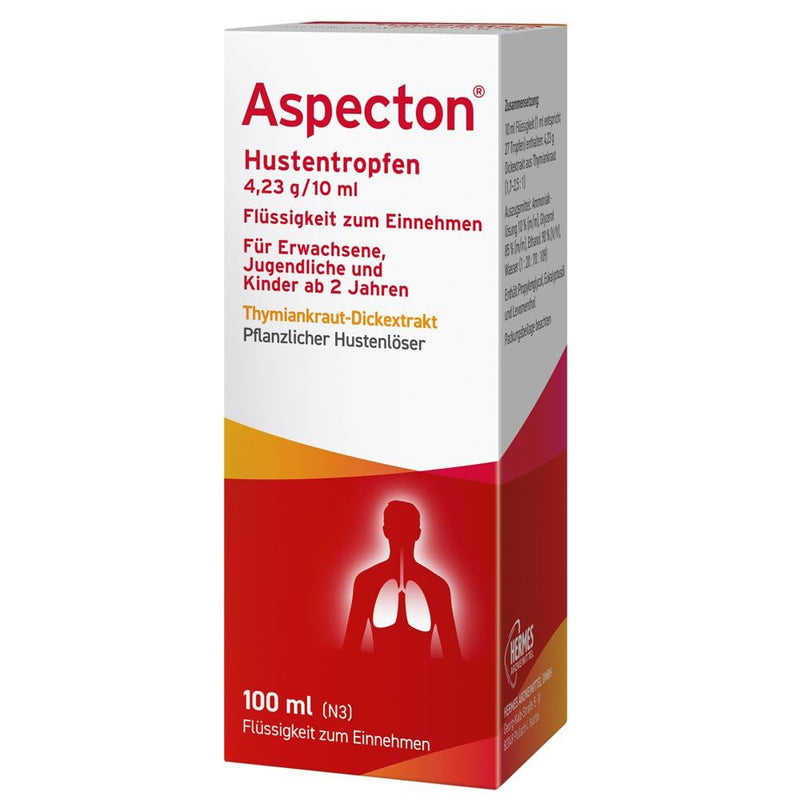ASPECTON cough drops 100 ml - NewNest Australia