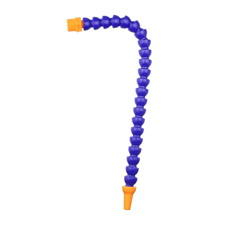 TOPPROS Pack of 10 Round Nozzle 1/4PT Flexible Oil Coolant Pipe Hose Blue Orange - NewNest Australia