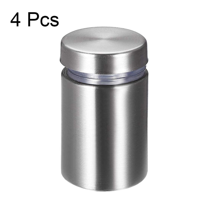 uxcell 3/4 Dia x 1-1/4"(19x32mm) Standoff Screws Wall Mount Sign Holders Acrylic Glass Nails 4pcs 19x32mm - NewNest Australia