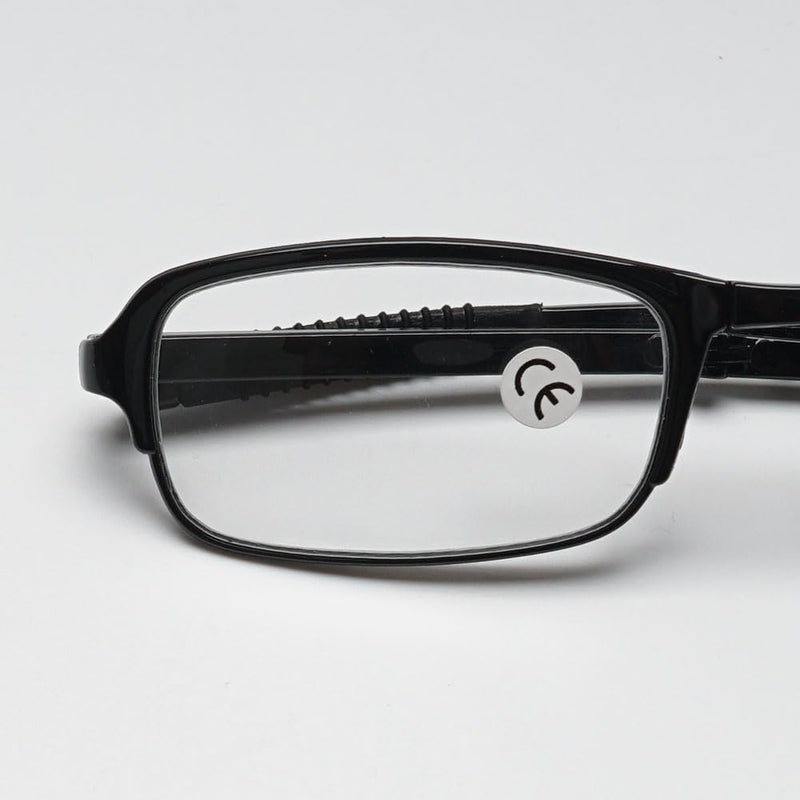 VEVESMUNDO Reading Glasses Foldable Folding Glasses Men Women Small Compact Glasses with Diopters with Case +1.0, +1.5, +2.0, +2.5, +3.0, +3.5, +4.0 Black 2.5 x - NewNest Australia