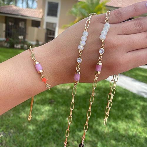 ALEXCRAFT 12 Feet 14K Dainty Gold Plated Brass Paperclip Chain Link Necklace Bulk for Jewelry Making 12 Feet（4x10mm） - NewNest Australia