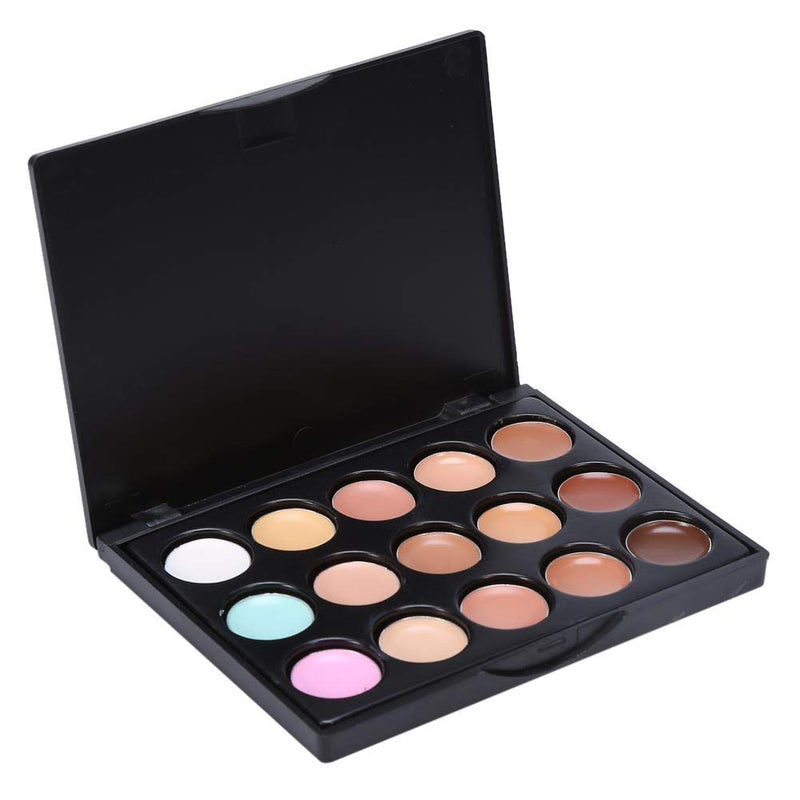 Professional Makeup Concealer, 15 Colors Face Eye Concealer Cream Contour Makeup Palette(#1) #1 - NewNest Australia