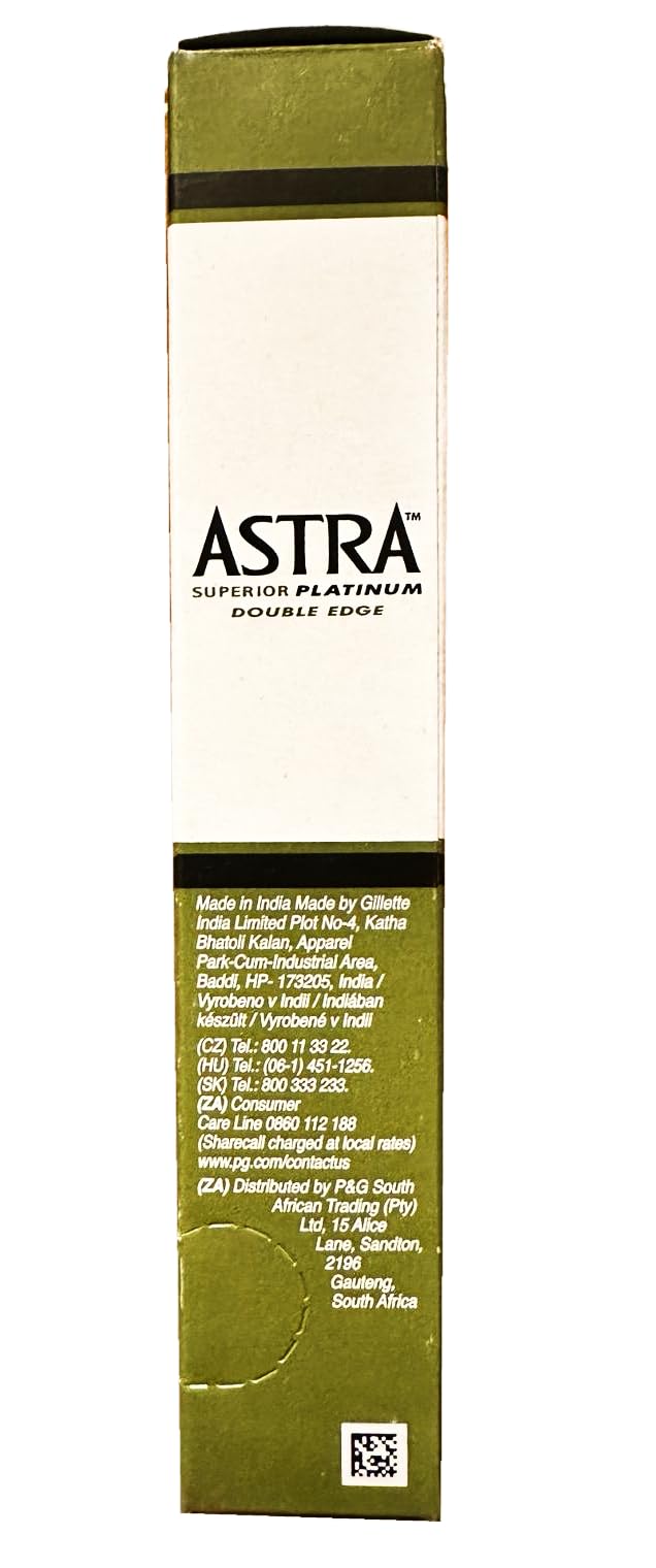 Astra razor blades pack of 100 - NewNest Australia