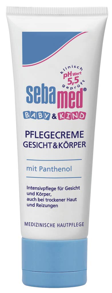 SEBAMED Baby & Child Care Cream Face & Body, intensively cares for delicate children's skin, even for dry skin and irritations, 75 ml (pack of 1) - NewNest Australia