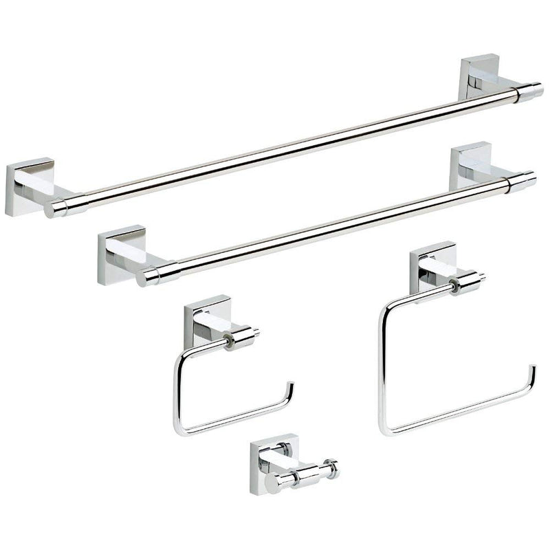 Franklin Brass Maxted Toilet Paper Holder, Polished Chrome, Bathroom Accessories, MAX50-PC - NewNest Australia