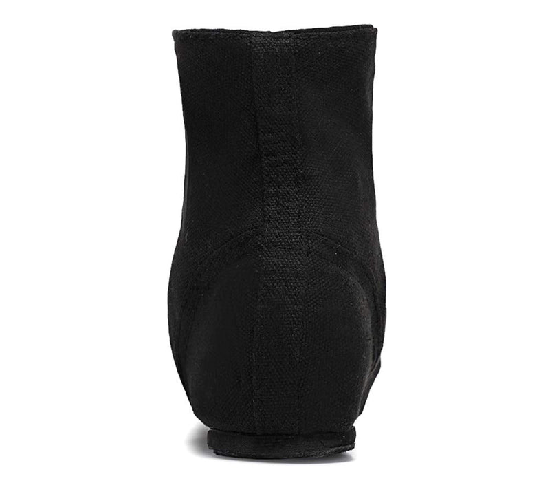 Smithmelody Canvas Jazz Dance Boots Ballet Dancing Sneakers for Adult Men Women Kid 2 Little Kid Black - NewNest Australia
