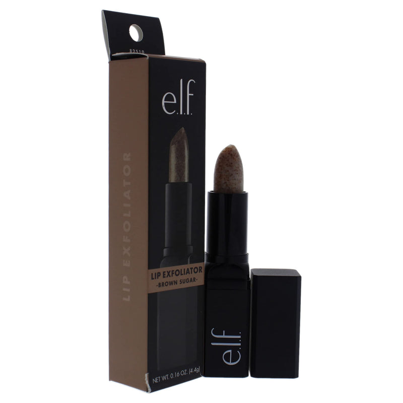 e.l.f., Lip Exfoliator, Smoothing, Conditioning, Easy To Apply, Removes Dry, Chapped Skin, Brown Sugar, Infused with Vitamin E, Shea Butter, Avocado, Grape and Jojoba Oils, 0.32 Oz - NewNest Australia