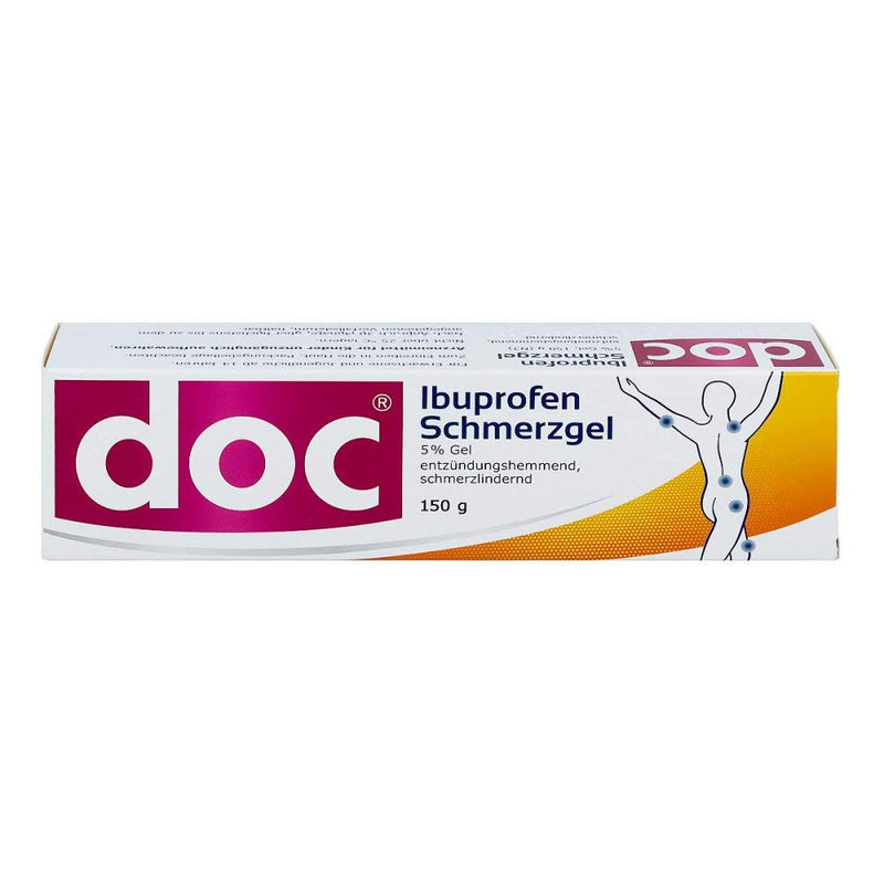 DOC IBUPROFEN pain gel 5% 150 g - NewNest Australia
