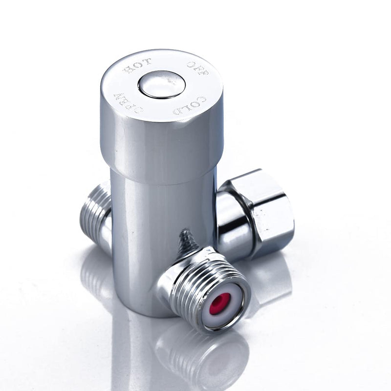Luxice Automatic Sensor Faucet Hot & Cold Water Temperature Mixer Mixing Valve - NewNest Australia