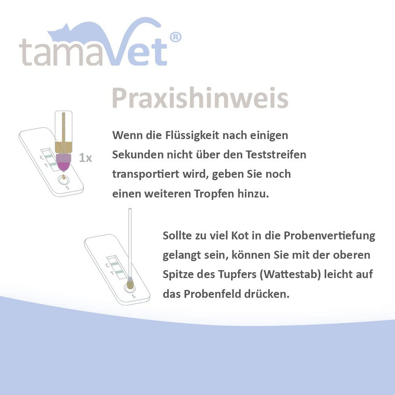 tamaVet® Multi 2TD detection test Giardia and Cryptosporidium parvum - rapid test Giardia and Crypto for dogs and cats 1 piece (pack of 1) - NewNest Australia