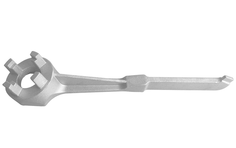 NACHEE Aluminum Drum Wrench, Drum Plug Bung Wrench for Opening 10 15 20 30 50 55 Gallon Drum, Fits 2 in and 3/4 in Bung Caps - NewNest Australia