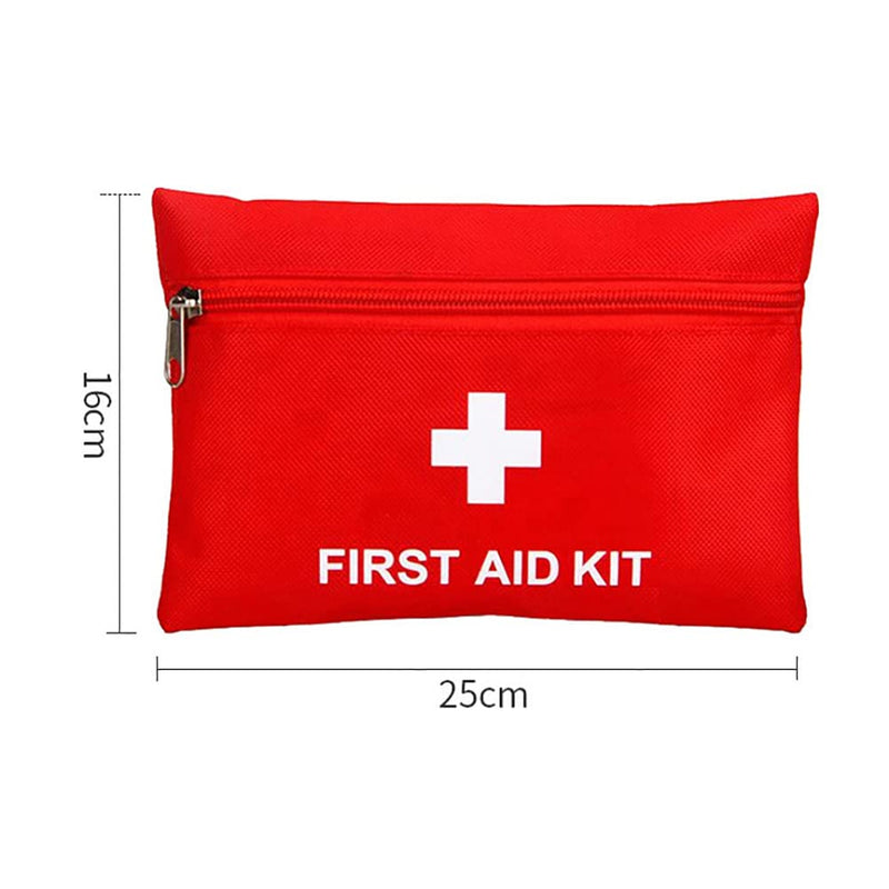 Pack Of 6 Medicine Bag Mini First Aid Bag Empty Medical Emergency Bag Empty Waterproof Medicine Storage Bag Portable Medicine Bag For Home, Office, Travel, Hiking, Camping Red - NewNest Australia