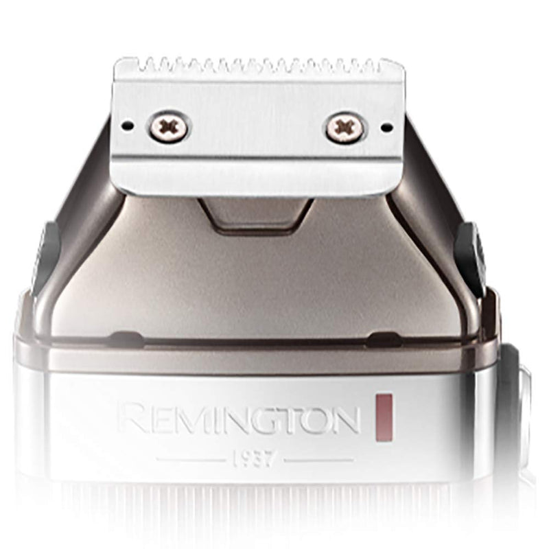 Remington Heritage Retro Design Men'S Beard Trimmer (High-Quality Stainless Steel Blades, Usb Charging Function, 8 Attachment Combs (1.5-15 Mm), Mains / Battery Operated, Hair Trimmer, Mb9100, Gray - NewNest Australia