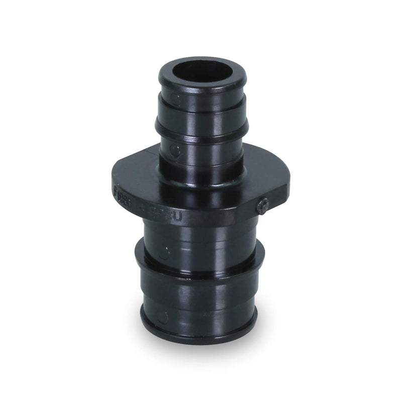 Supply Giant GQSD1134 PEX-A Reducing Coupling Pipe Fitting Plastic Poly Alloy 1-1/4'' x 3/4'' Expansion Barb Black, 1-1/4 x 3/4 - NewNest Australia