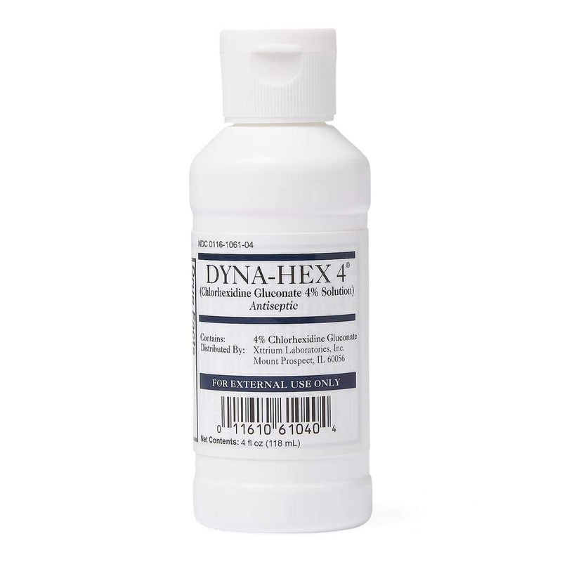 DYNA-HEX - Xttrium Labs Dyna-Hex4 Antiseptic Skin Cleanser 4oz with 4%Chlorhexidine Gluconate - NewNest Australia