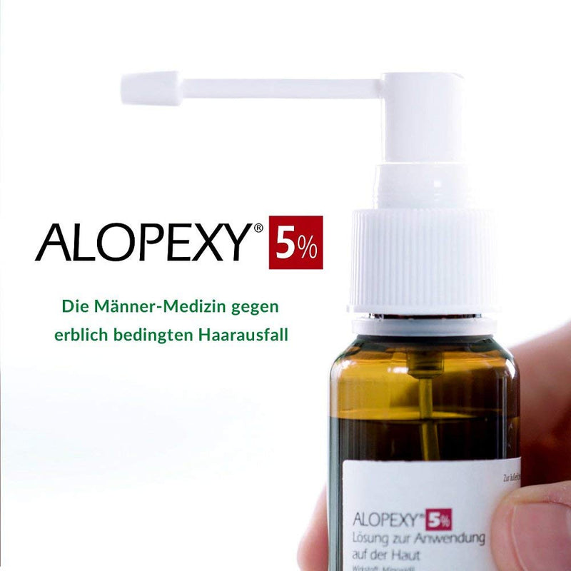 Alopexy 5%, 3x60 ml solution, gel, unscented - NewNest Australia