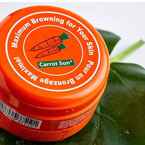 Carrot Sun Tan Accelerator with Carrot Oil, L-Tyrosine & Henna for a GOLDEN tan-FAST 350ml - NewNest Australia