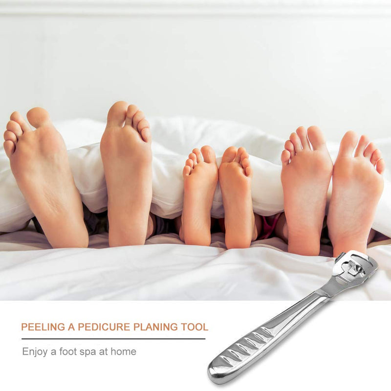 Codream Pedicure Callus Shaver Foot File Care Hard Skin Remover Callus Shaver Sets with Case, Foot File Heads & 10 Replacement Blade - NewNest Australia
