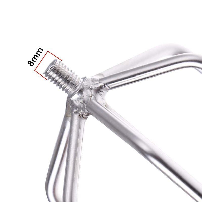 Jnrtifow Fishing Harpoon 7 Prong Stainless Steel Fishing Gig Gaff Hook with 8mm Screw - NewNest Australia
