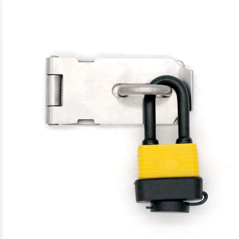 30mm Waterproof Padlock - Ideal for Home, Garden Shed, Outdoor, Garage, Gate Security (2 Pieces Set, Send a Small Password Lock) - NewNest Australia