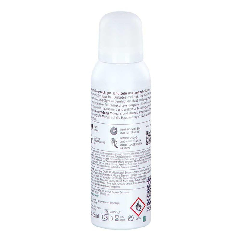 Allpresan Diabetic foam cream INTENSIVE + REPAIR without urea 125 ml - NewNest Australia