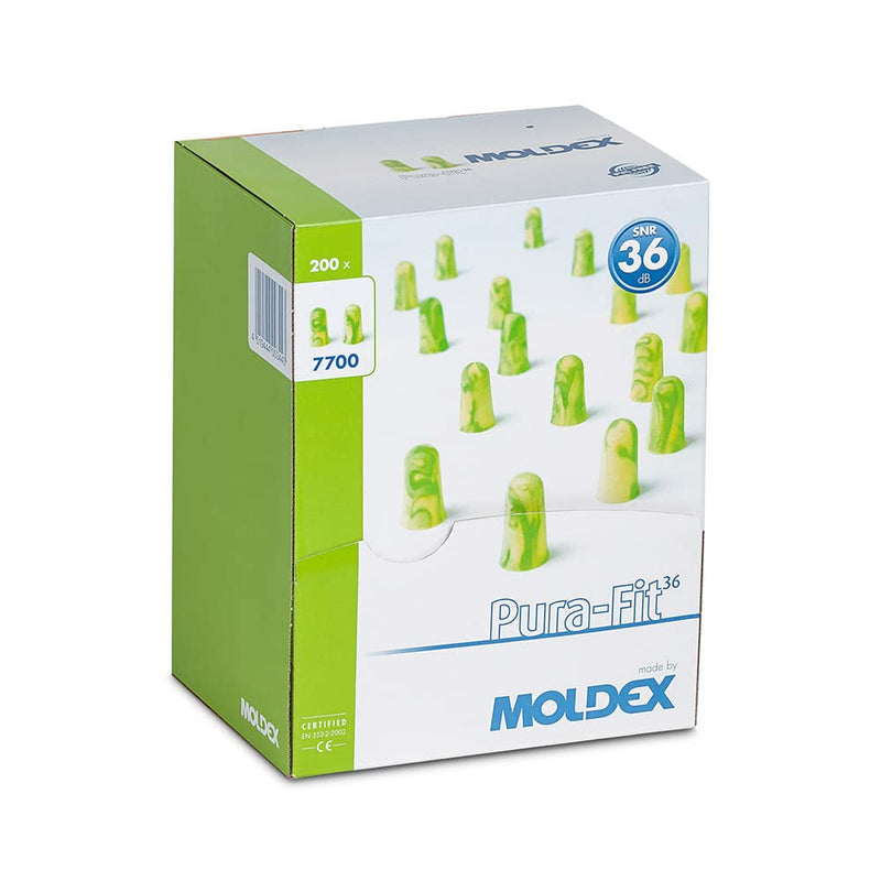 Moldex Pura-Fit Disposable Plugs One Pair in Paper Bag SNR 36dB - NewNest Australia