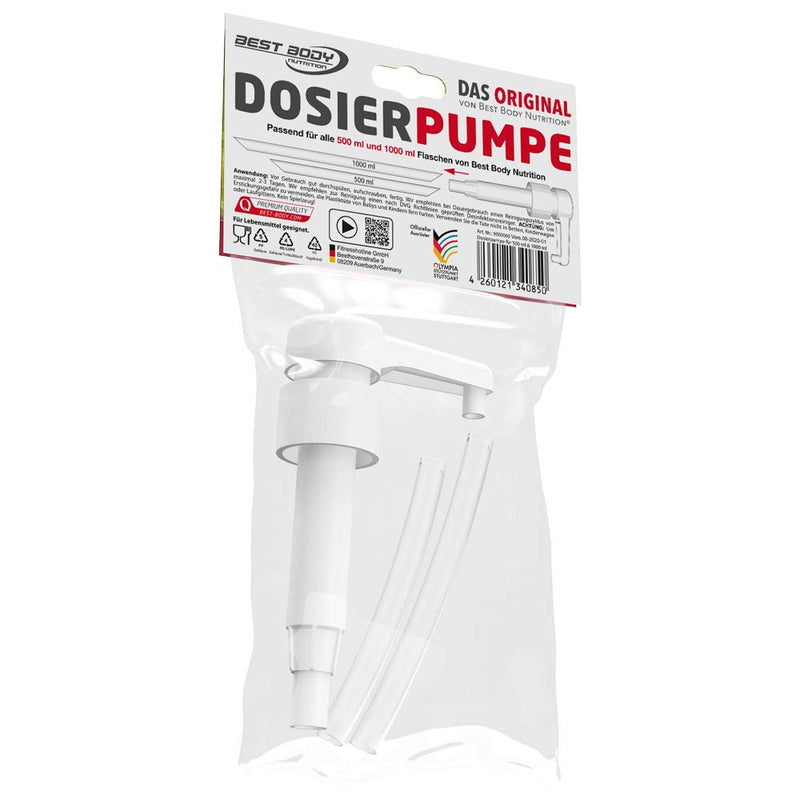 Best Body Nutrition dosing pump for 1000 ml bottles, 1 piece 1 l (pack of 1) No - NewNest Australia
